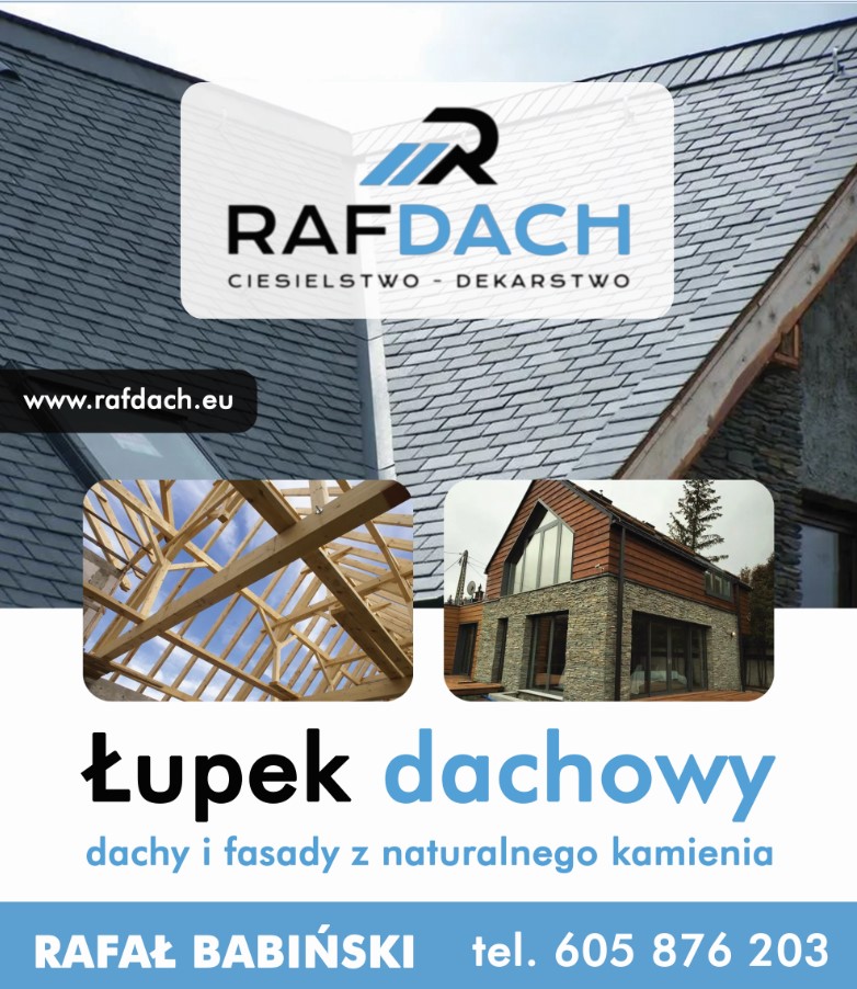 RAFDACH CIESIELSTWO-DEKARSTWO - pokrycia dachowe BIELSKO-BIAŁA pokrycia dachowe BIELSKO-BIAŁA